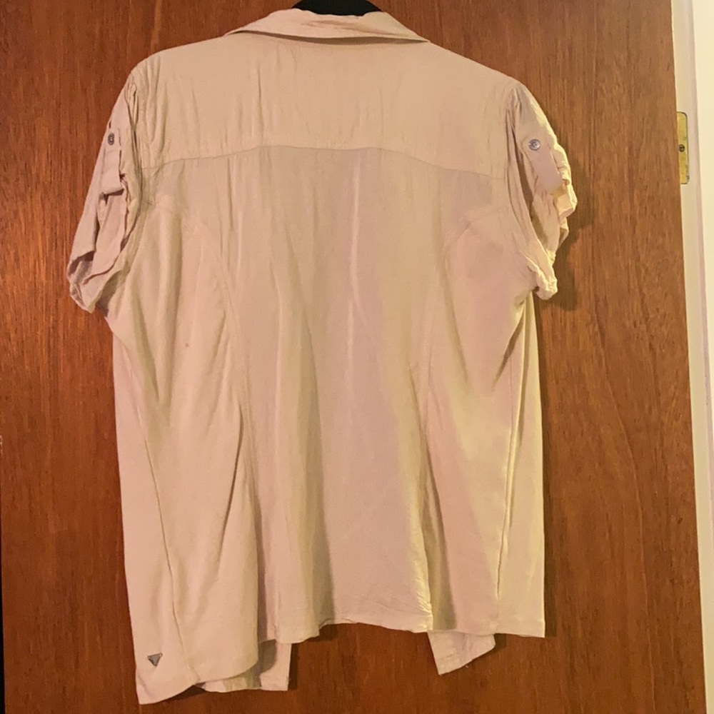 Tan Button Down Tee - image 5